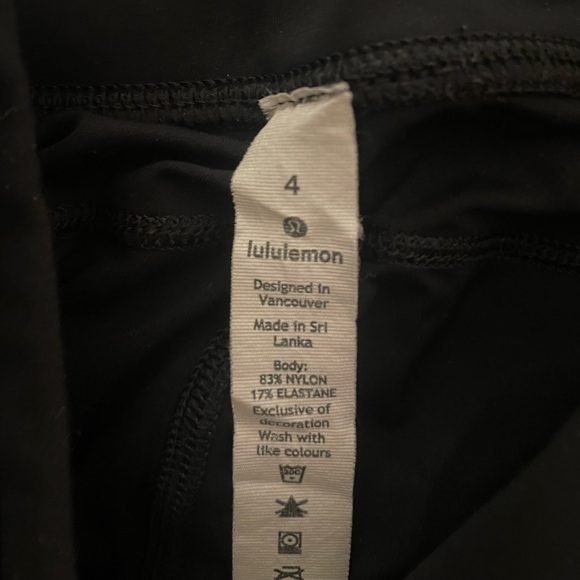 Lululemon Black Fast and Free Crop 19” Leggings - Picture 6 of 9